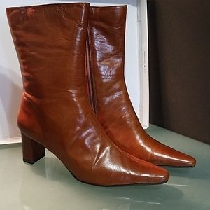 Brown Leather Boots